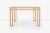 Beige Billy Baldwin Oak and Glass Dining Table For Sale - Image 8 of 12