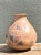 Vintage Hand-Painted Geometric Pottery Vase For Sale - Image 9 of 12
