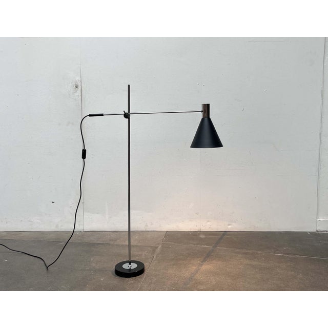 Mid-Century Modern German Minimalist Floor Lamp, 1960s For Sale - Image 12 of 18