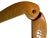 Wood Antique Swedish Solid Wood Hand Carved Fish Shaped Double Nut Cracker, 1930's For Sale - Image 7 of 11