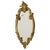 Baroque French Baroque Gold-Leaf Gilded Mirror with Crest, 1960s For Sale - Image 3 of 18