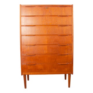 Large Danish Chest of Drawers in Teak by Henning Jørgensen for Fredericia Furniture, 1960 For Sale