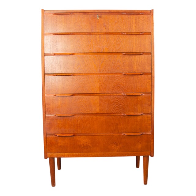 Large Danish Chest of Drawers in Teak by Henning Jørgensen for Fredericia Furniture, 1960 For Sale