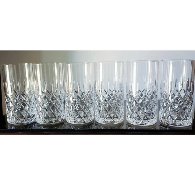 Mid 20th Century Vintage Mikasa Crystal Cocktail Glasses - Set of 6 For Sale - Image 5 of 11