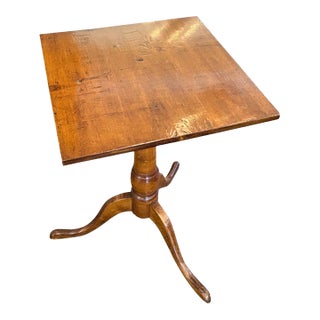 19th Century English Candlestick Table For Sale