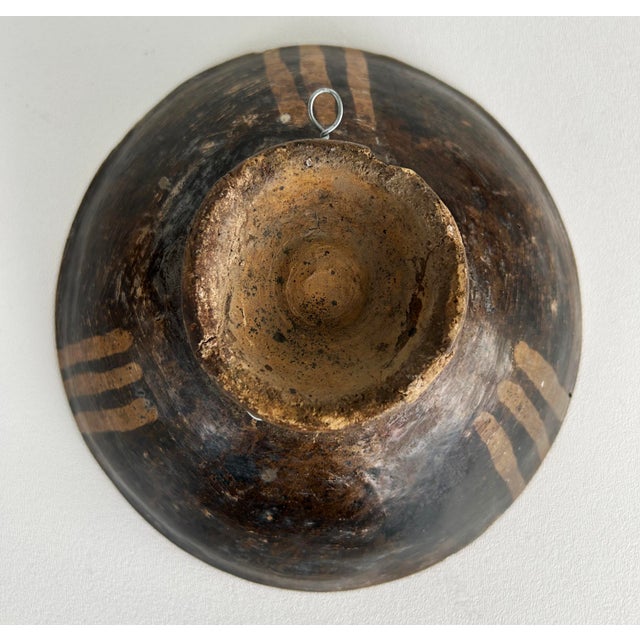 Pre-Columbian Nariño Decorated Footed Pottery Bowl Collection, Set of Four For Sale - Image 14 of 18
