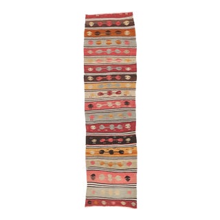 Vintage Turkish Kilim Runner For Sale