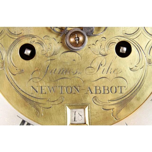 Antique Grandfather Clock, 1790 For Sale - Image 4 of 13