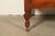 Berkey & Gay Style Antique Art Deco Carved Walnut Three-Drawer Dresser or Chest of Drawers, Circa 1930s For Sale - Image 11 of 15