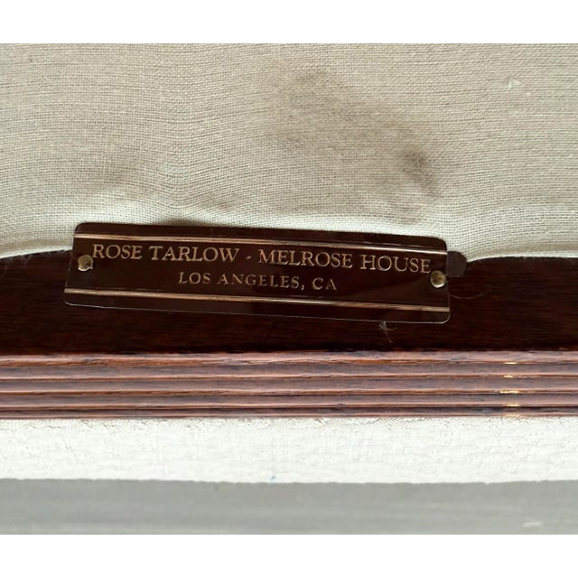 White Hold for r.s. Rose Tarlow Derbyshire Roll Arm Bench For Sale - Image 8 of 8