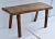Oak Pig Bench Butcher's Block Table, Circa 1920 For Sale - Image 4 of 13
