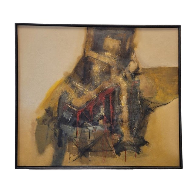 Andrés Mende, H5 Abstract Informalist Artwork, 2017, Oil on Canvas For Sale - Image 18 of 18