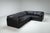 Model DS76 Modular Sofa in Black Leather from de Sede, 1970, Set of 4 For Sale - Image 3 of 13