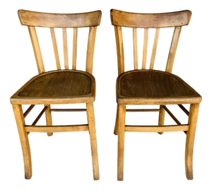 Vintage Bistro Chairs from Luterma, 1950s, Set of 2