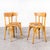 French Blonde Bentwood Kick Leg Dining Chairs from Baumann, 1950s, Set of 6 For Sale - Image 10 of 15