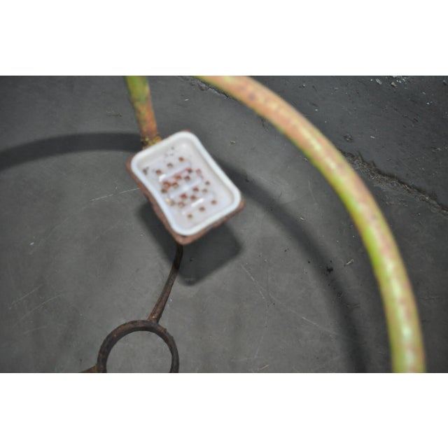 Vintage Hungarian Iron Garden Planter, 1940s For Sale - Image 4 of 7