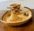 Beige Rwandan Tutsi Woven Basket With Large Tray For Sale - Image 8 of 12