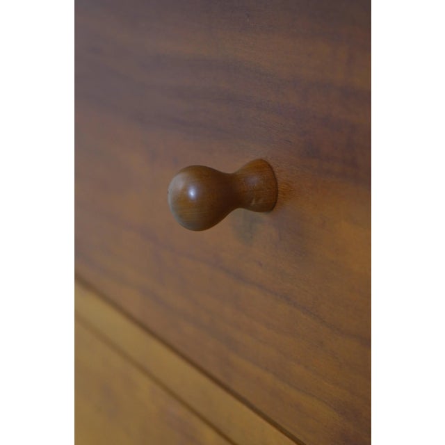 Wood Stickley Cherry Arts & Crafts 6 Drawer Sideboard For Sale - Image 7 of 17