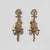 French Louis XVI Wall Lamps in Gilded Wood, 1800s, Set of 2 For Sale - Image 4 of 12