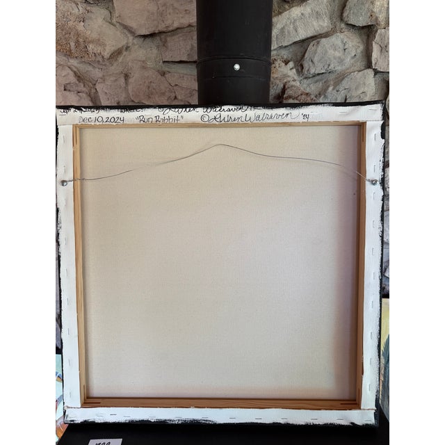 "Run Rabbit Run" a Jackrabbit by LWren Walraven For Sale - Image 4 of 10