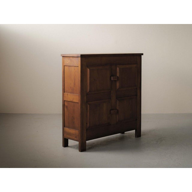 Oak 4-Door Sideboard, France, 1960s For Sale - Image 9 of 18