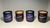 NEW! Set of 4 Four Points Trading Co. Soy Scented Candles, 8 OZ Each Hand Poured in America Scents: Bourbon & Tabacco...