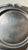 Metal Vintage Pewter Like Charger Plate Set Scalloped Edge Pub Restaurant Ware For Sale - Image 7 of 8