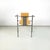 1980s German Modern Squared Chair in Wood and Metal by Karl-Friedrich Foster Kkf, 1980s For Sale - Image 5 of 18