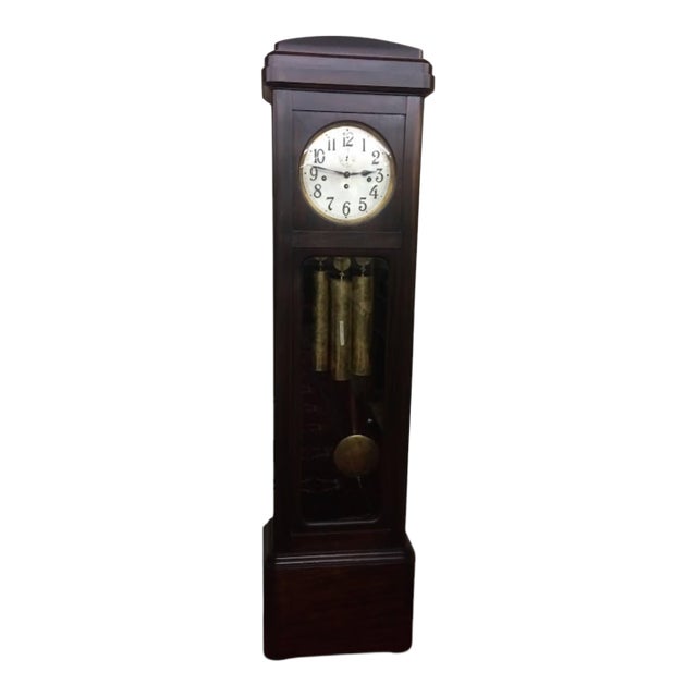 Art Deco Tall Case Clock, Grandfather Clock For Sale
