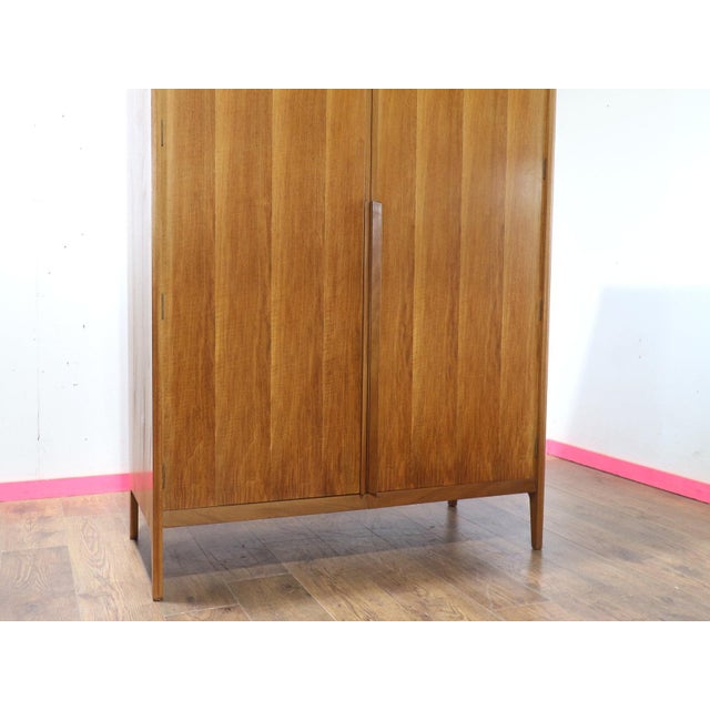 1960s 1960s Mid Century Modern VintageArmoire Wardrobe by Younger For Sale - Image 5 of 8