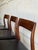 In Style of J.l. Møller Rosewood Dining Chairs Set of 6 Manufactured in Denmark Mid-Century Modern 1960s For Sale - Image 12 of 13