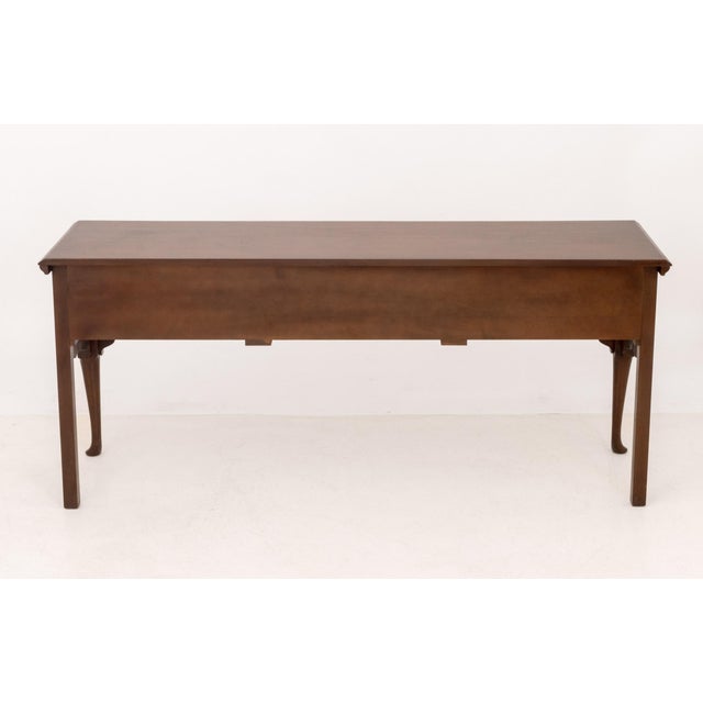 Brown American Vintage Queen Anne Style Walnut Sideboard For Sale - Image 8 of 10