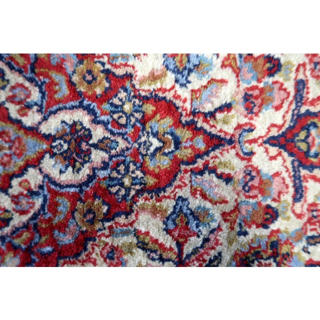 1970s 1970s, Vintage Indian Rug 2.1' X 3.9' For Sale - Image 5 of 13