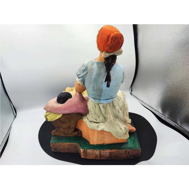 Vintage Figure in Terracotta, 1890s For Sale - Image 5 of 8