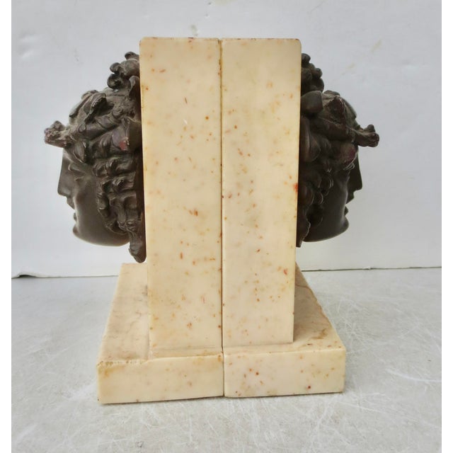 1980s Roman Bronze British Museum Head of Bacchus Circa 1970s' - A Pair of 2 For Sale - Image 5 of 9