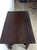 Wood Antique Oak Writing Table With Drawer and Turned Wood Legs on Wheels For Sale - Image 7 of 10