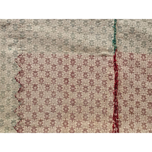 Vintage Italian Hand-Woven Rug, 1950s For Sale - Image 11 of 12