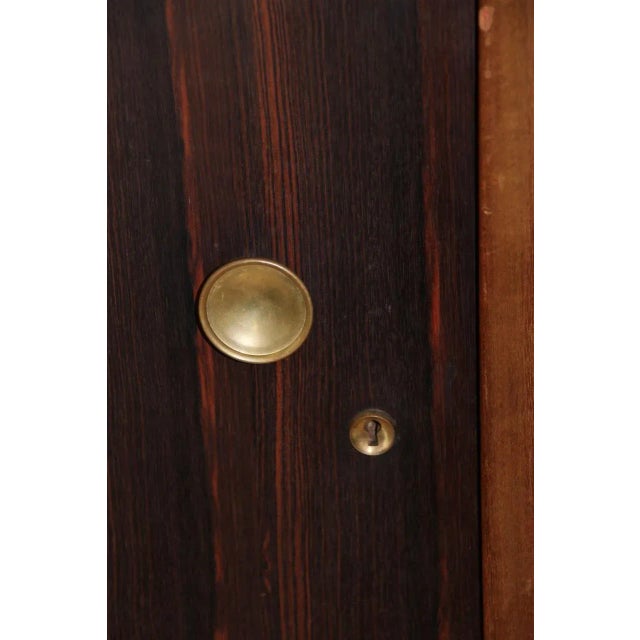 Wood Art Deco Macassar Buffet by Auguste Vallin For Sale - Image 7 of 8