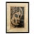 Framed Portrait of a Woman, Signed Artist's Proof Relief Print For Sale