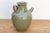 Chinese Vintage Crackle Green Pottery Jug For Sale - Image 3 of 8