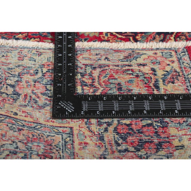 Early 20th Century Antique Persian Tabriz Rug, 04'08 X 06'03 For Sale In Dallas - Image 6 of 10