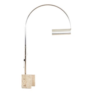 Arched Lamp attributed to Giuliano Cesari and Enrico Panzeri for Nucleo, 1970s For Sale