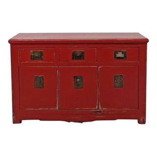 Tianjin Asian Style Red Buffet For Sale