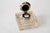 Metal Art Deco Nickel-Plated Inkwell with Cut Glass and Brass, 1920s For Sale - Image 7 of 7