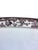 Traditional Late 20th Century Spode England Delamere Floral Brown Cream Transferware Holiday Serving Platter For Sale - Image 3 of 6