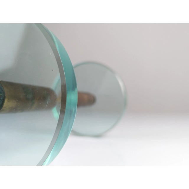 1950s Door Handle in Glass and Brass by Max Ingrand for Fontana Art, 1950s For Sale - Image 5 of 11