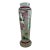 Late 19th Century Hand Blown, Hand Enameled, & Iridescent Art Nouveau Glass Vase For Sale
