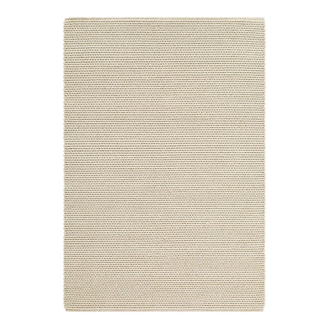 Beach House Handmade Rug Ivory 2x3 For Sale