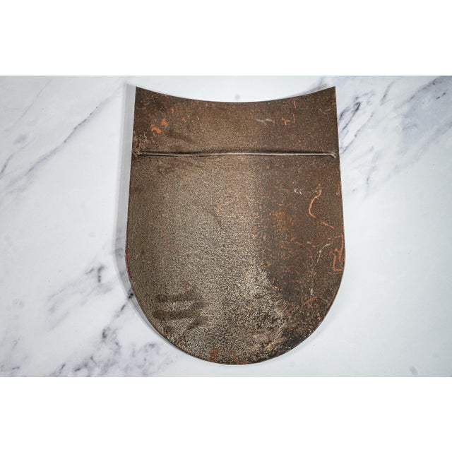 Collection of Three Antique Hand-Painted Metal Shields English Medieval Heraldic Designs Art For Sale - Image 15 of 17