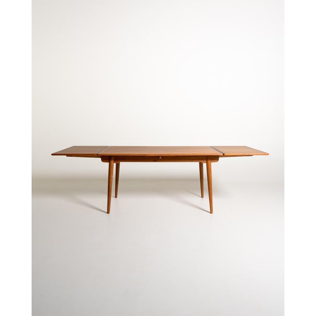 AT-312 Table by Hans J. Wegner for Andreas Tuck, 1950s For Sale - Image 3 of 12